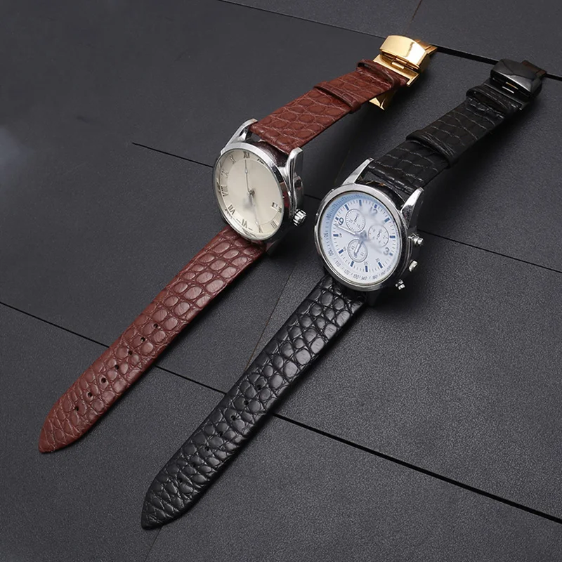 Ремешок для часов Longines LA GRANDE L2 L3 L4 браслет со складной застежкой из крокодиловой