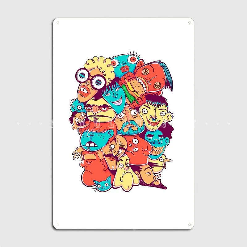 

Металлический знак townpeople, настенный паб, пещера, паб, печатный Настенный декор, жестяной знак, плакат