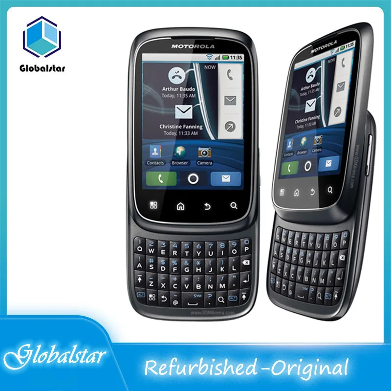 motorola spice xt300 refurbished original mobile phone 3 0 inches gsm cellphone 3 15mp free shipping free global shipping