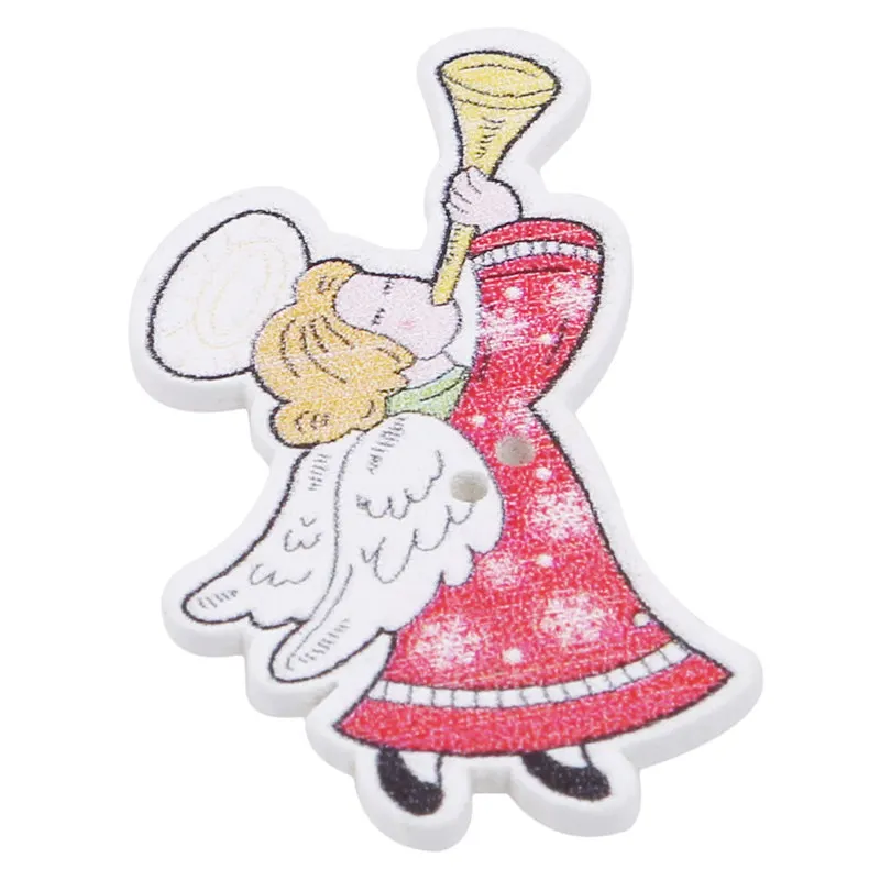 2020 новогоднее Рождественское дерево крючок для бесшовного крепления роспись с