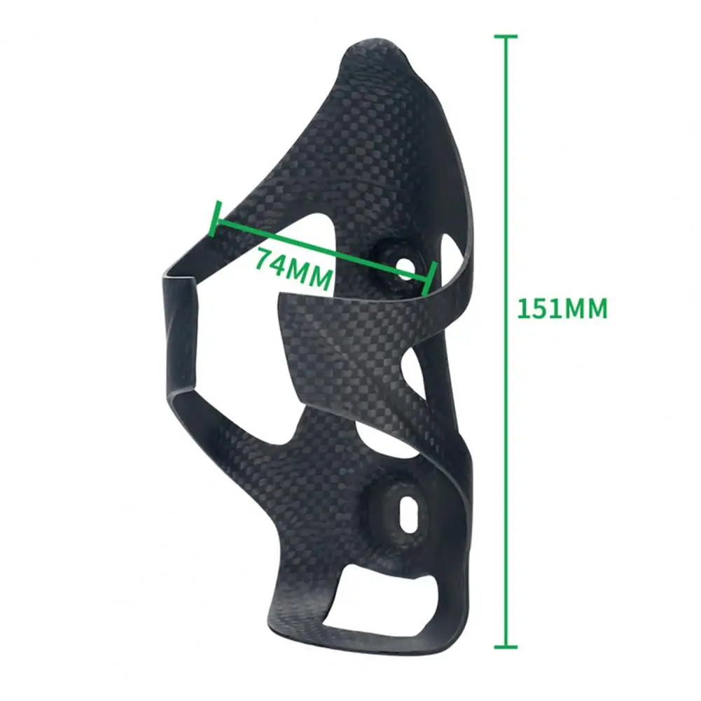 

Lightweight Bike Water Bottle Cage Full Carbon Fiber Drink Cup Holder for Outdoor Cycling
