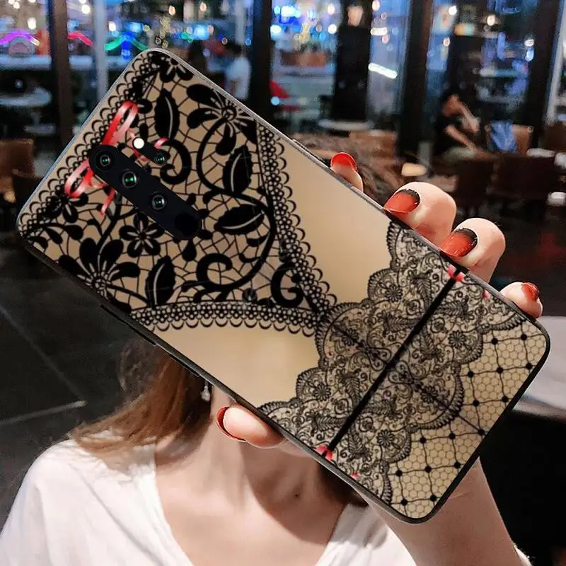 TOPCASHOP любовь кружевное платье с цветочным рисунком чехол для телефона Redmi 9A 8A 7 6 6A