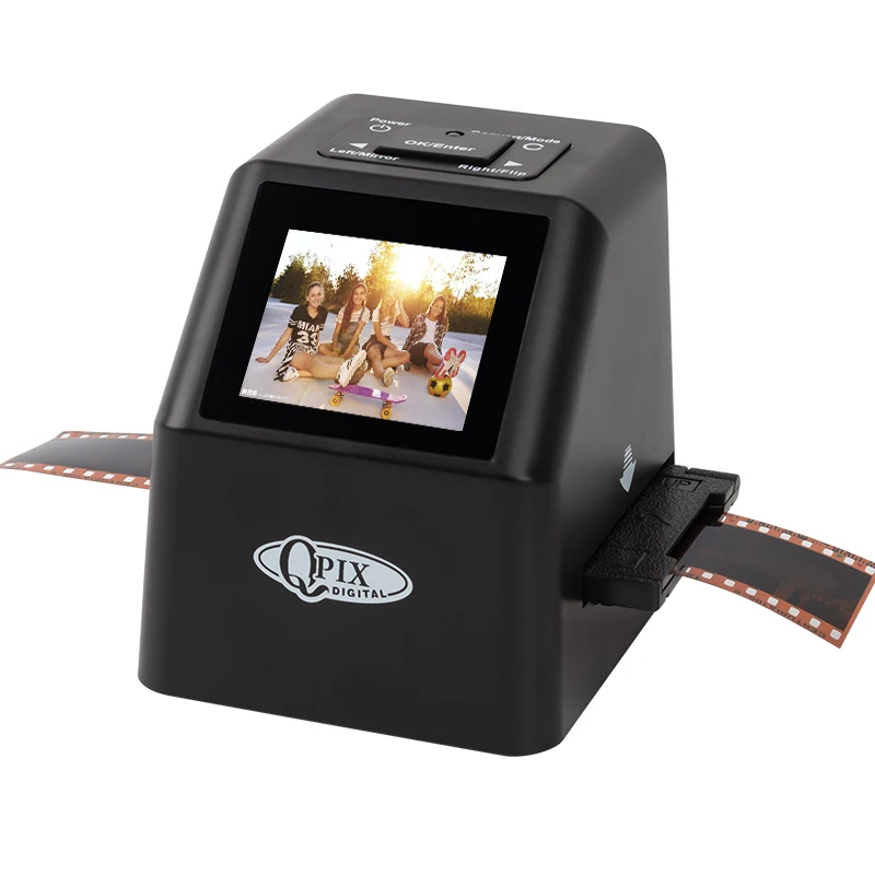

Портативный сканер негативной пленки 16 МП, конвертер слайдов 35 мм, устройство для просмотра фотографий и цифровых изображений со встроенны...