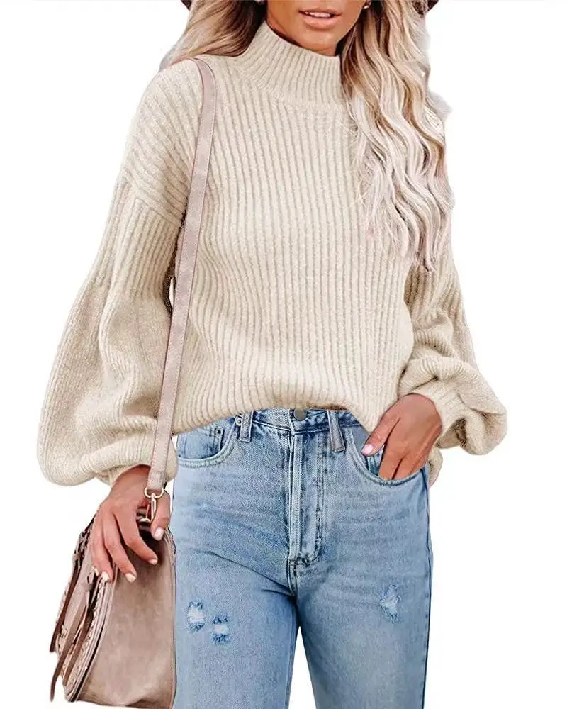 

Sweatshirt Simple Solid Color O-Neck Long Sleeve Comfortable Soft Blouse Loose Sweatershirt Black