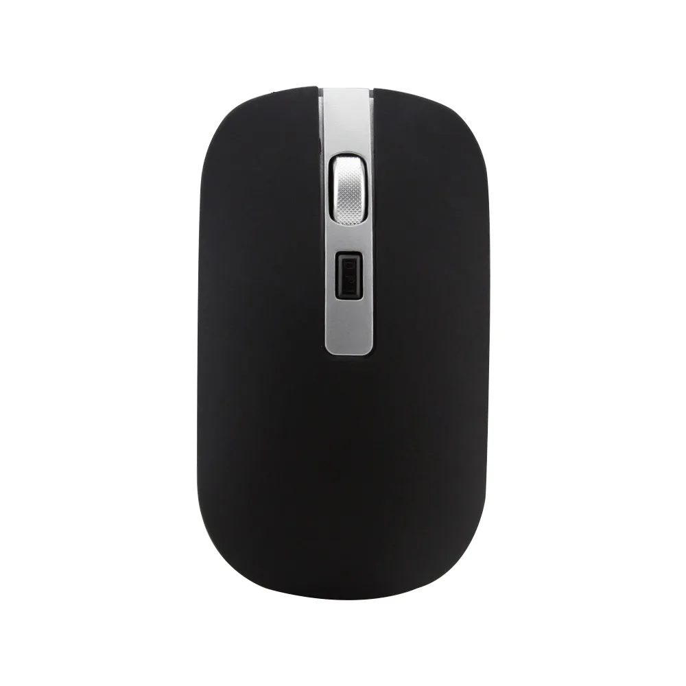 Ультра тонкая Bluetooth мышь USB 2 4G беспроводная 1600DPI оптическая эргономичная