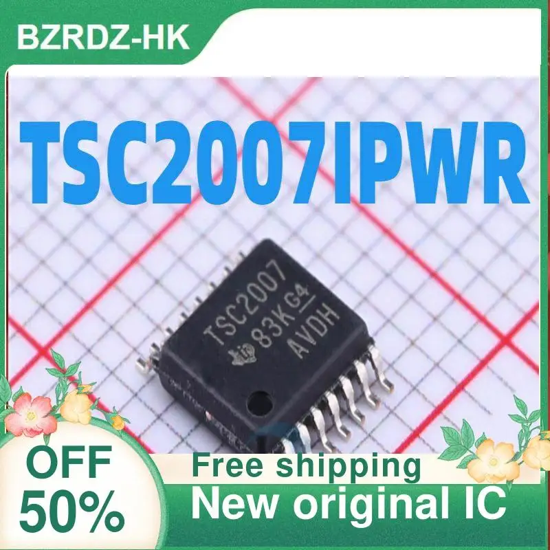 

1-20PCS TSC2007IPWR TSSOP16 TSC2007 New original IC