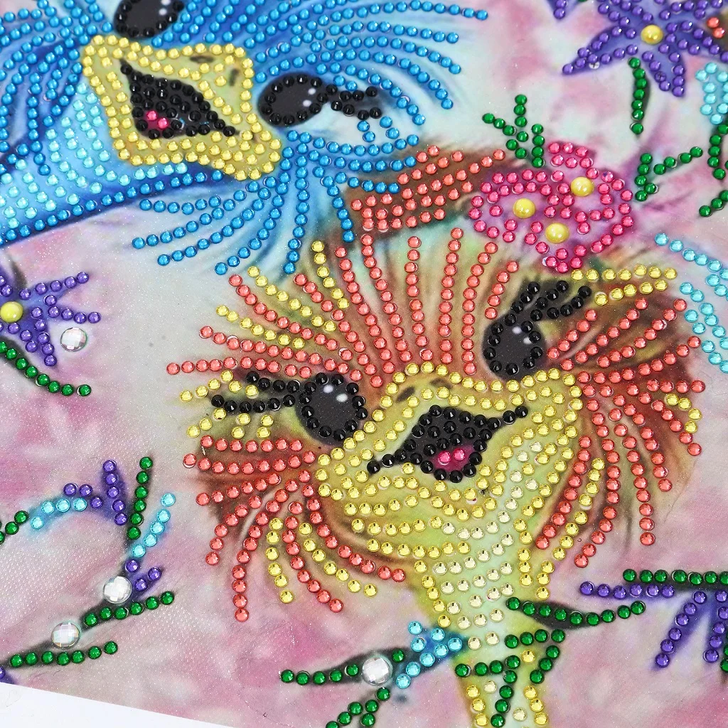 

5D DIY Special Shaped Diamond Painting Lovebird Embroidery Mosaic Wall Decor Environmental Creative and Unique Decoration