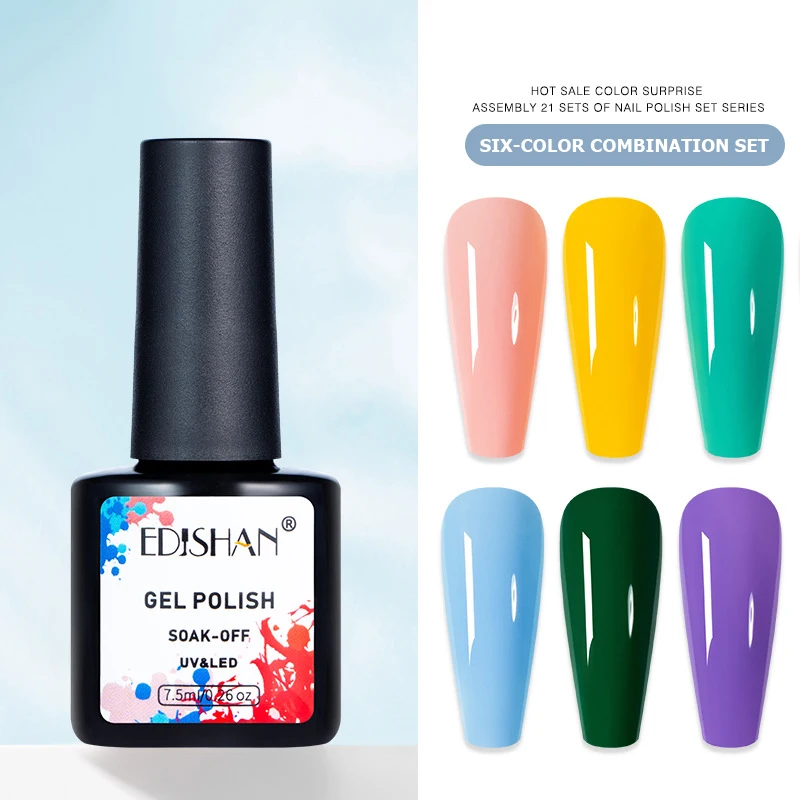 

Nail Gel Polish For Manicure Tools 21Colors Gel Nails Design Need Nail Lamp UV Gel Varnish For Nails Art Painting