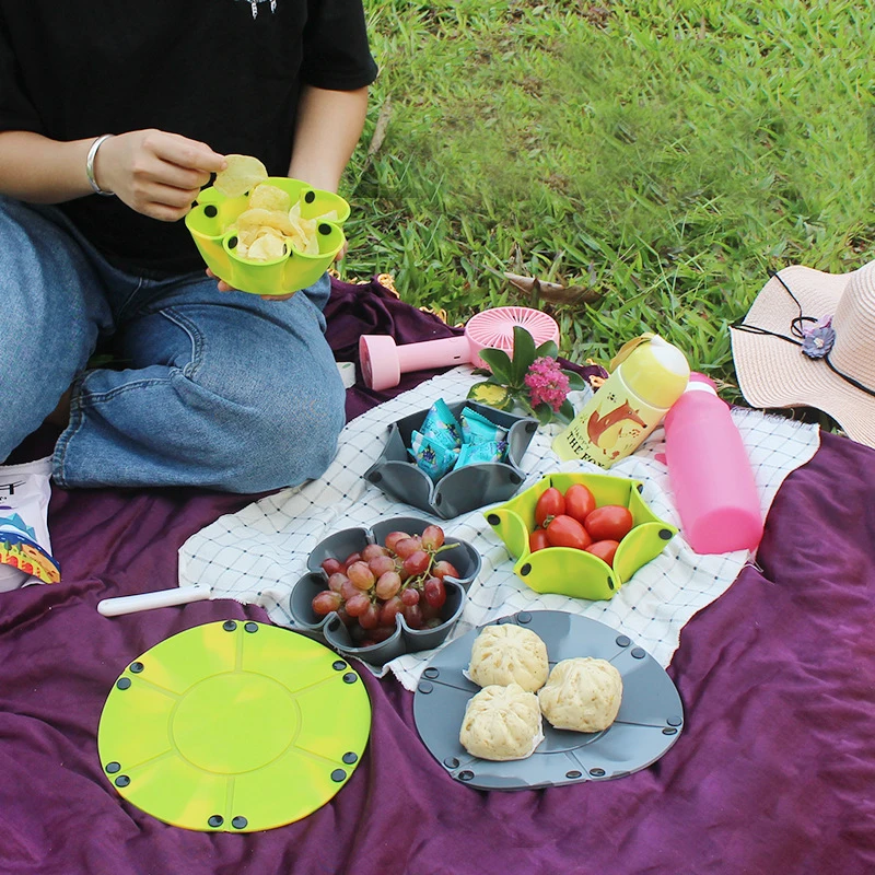 Новые силиконовые многоразовые тарелки фруктовое блюдо для закусок семена