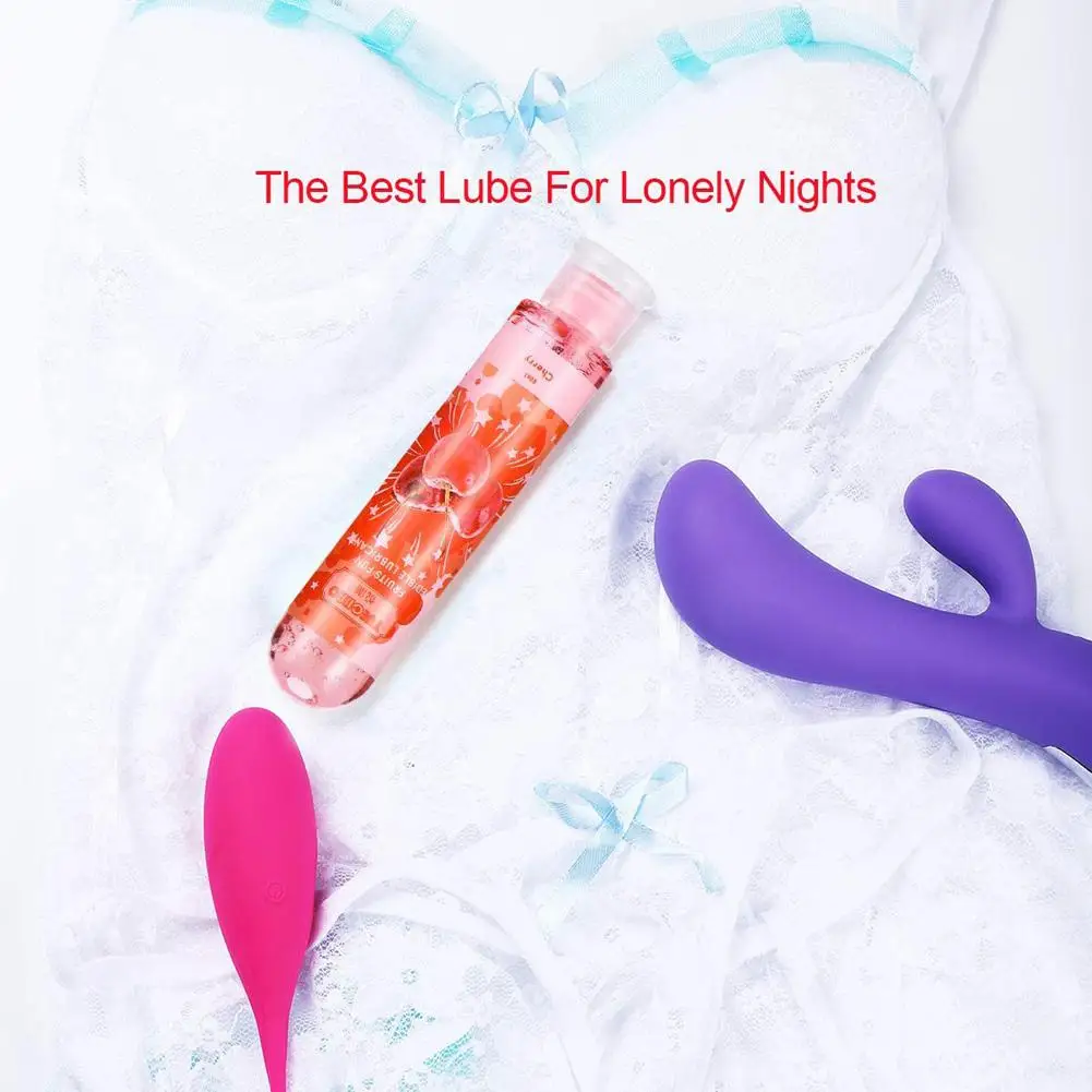 Натуральный съедобный ароматизированный лубрикант на водной основе Смазка для