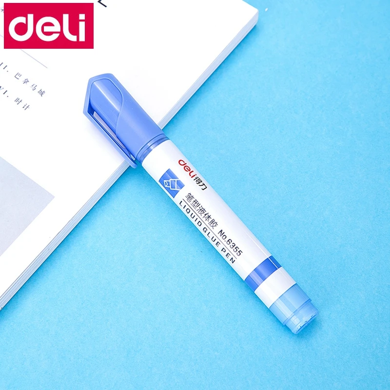 1 шт Deli 68554 pen shaped клей воды 2 3 мл жидкий пера легко носить с собой office для дома и