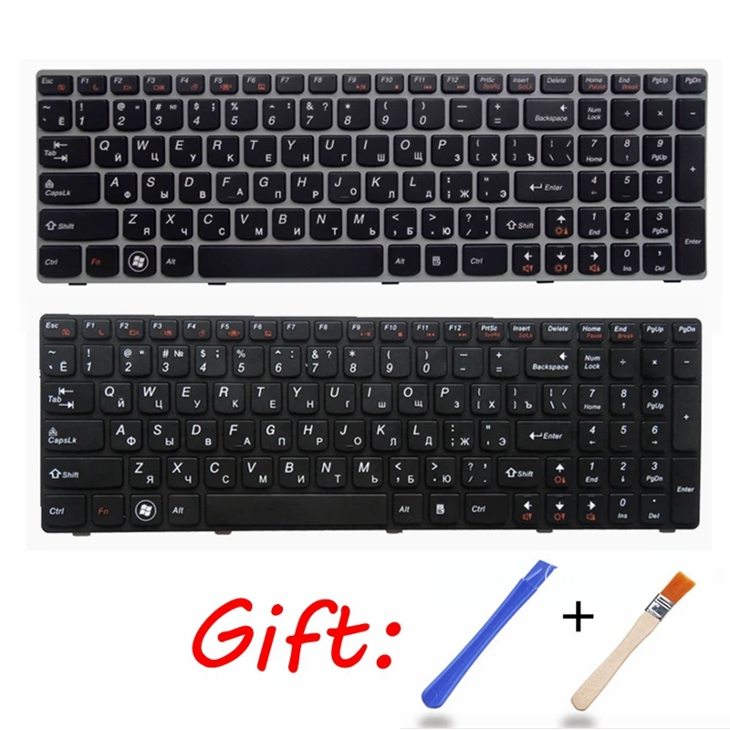 

RU laptop Keyboard for LENOVO G570 G575 Z560 Z560A Z560G Z565 G570AH G570G G575AC G575AL G575GL G780 G770 russian RU