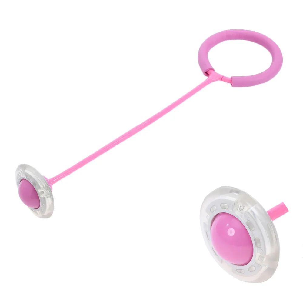 Силовой мяч для прыжков на ножках детей светодиодная игрушка спорта открытом