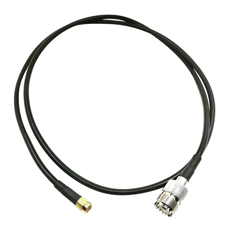 RF LMR200 SMA Male к UHF SO-239 Female коаксиальный антенный разъем 43 дюйма/3 6 футов/110 см и SO239 PL259
