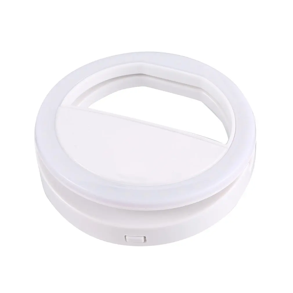 

3 Modes Selfie LED Ring Flash Telephone Portable LED Mobile Phone Light Clip Lamp For iPhone 8 7 6 Plus Samsung