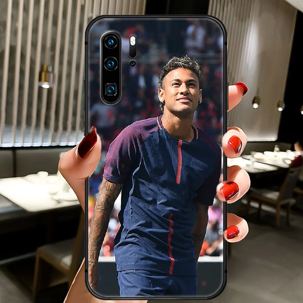 

Football Neymar Soccer 10 Phone Case Cover Hull For Huawei P8 P9 P10 P20 P30 P40 Lite Pro Plus Smart Z 2019 black Coque Trend