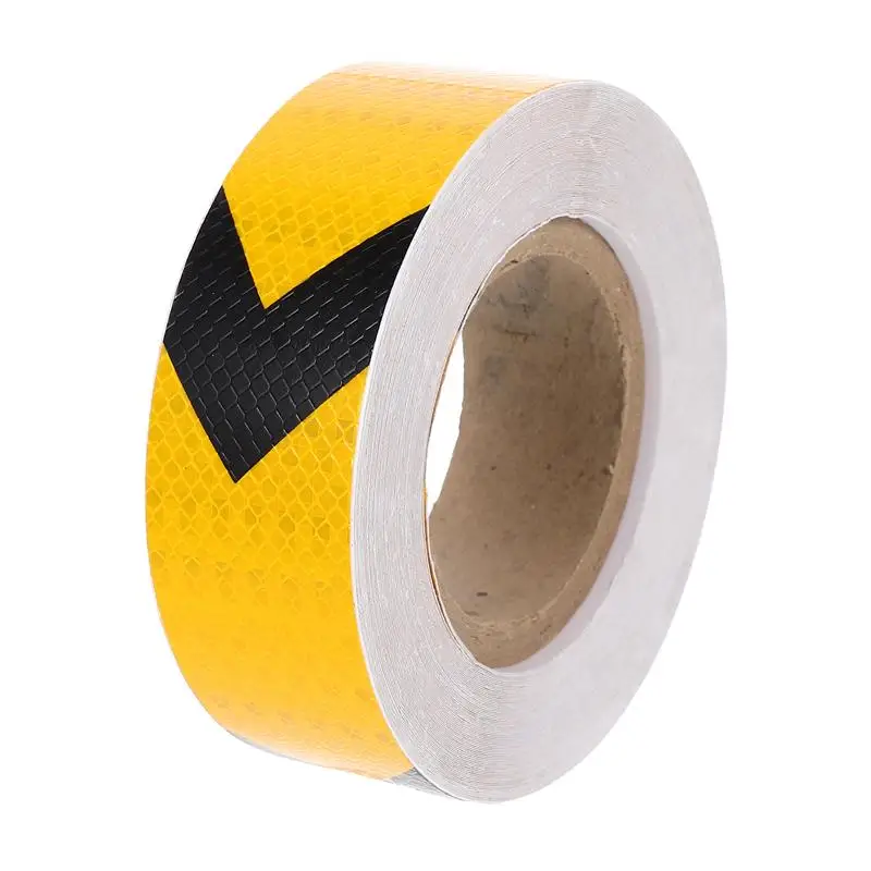 

1 Roll Fluorescent Safety Reflective Tape Warning Tape Reflective Safety Strip