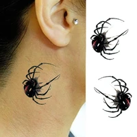 spider pattern temporary tattoo stickers tatoo art festival body jewelry cheap goods cool things fashion makeup