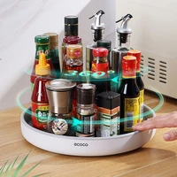360%c2%b0 rotating spice rack organizer seasoning holder kitchen storage tray lazy susans home supplies for bathroom cabinets