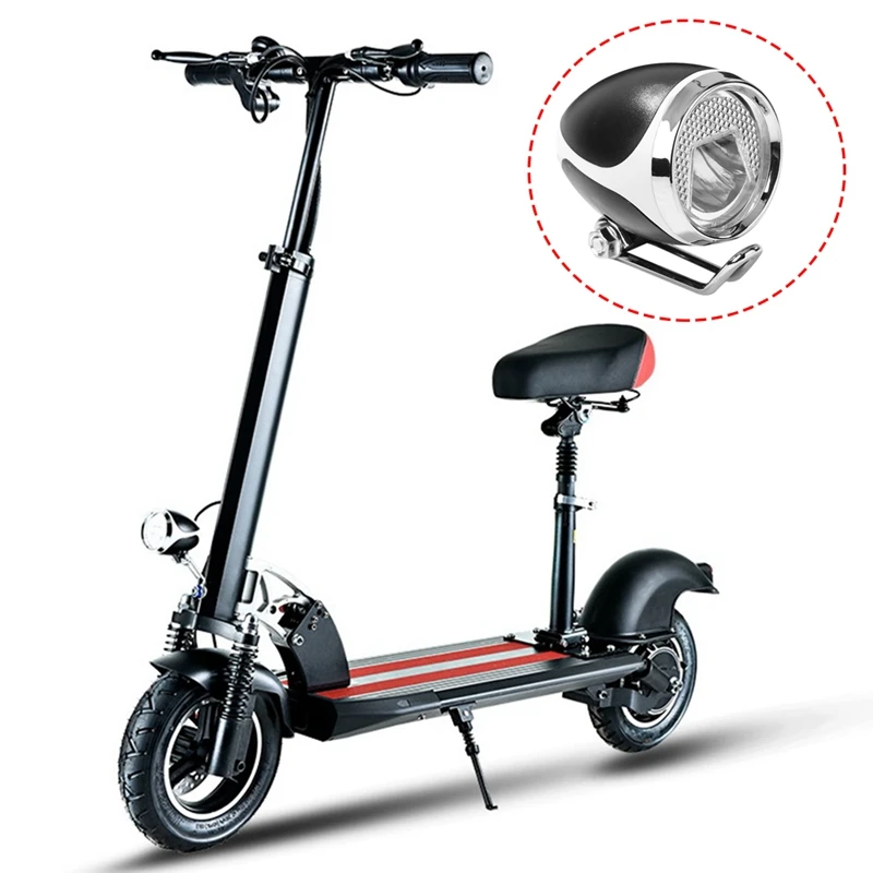 10-дюймовая лампа для электроскутера передняя фара Kugoo M4 Kick аксессуары запчасти |