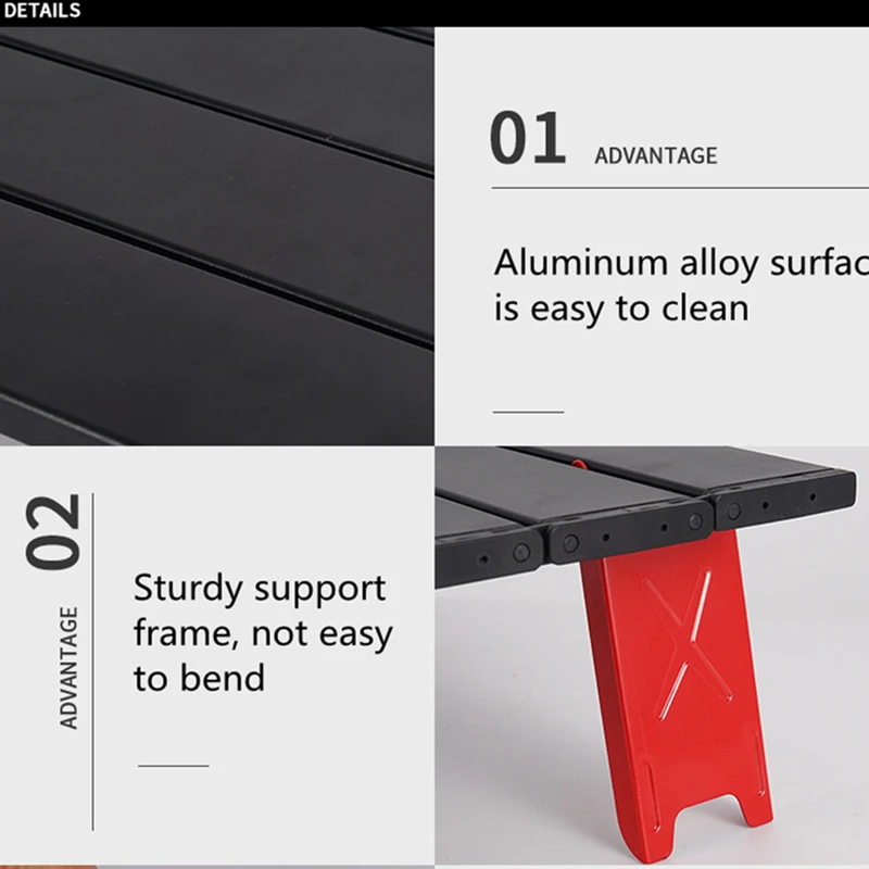 Складной мини-стол оборудование для кемпинга стол пикника на открытом воздухе