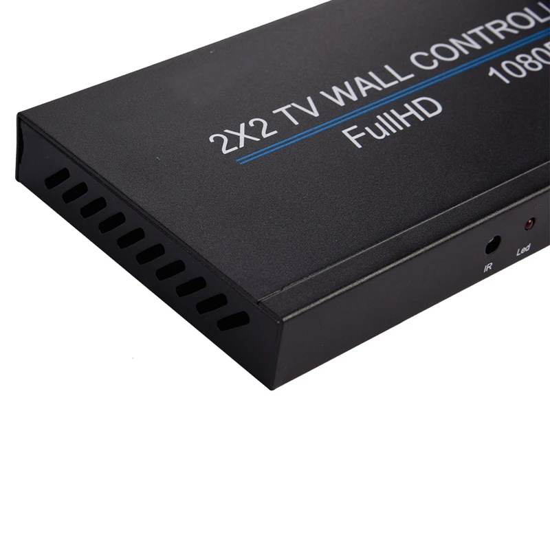 

2X2 Video Wall Controller 1 HDMI Input 4 HDMI Output 2X1/3X1/4X1/1X2/1X3/1X4 TV Processor Ies Stitching EU Plug