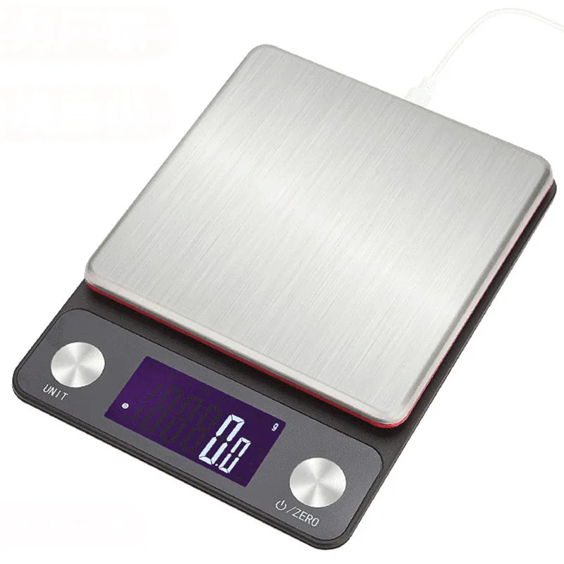High Precision Kitchen Scale 0.1g Multi-function Baking Electronic Digital Stainless Steel Cooking Tools | Дом и сад