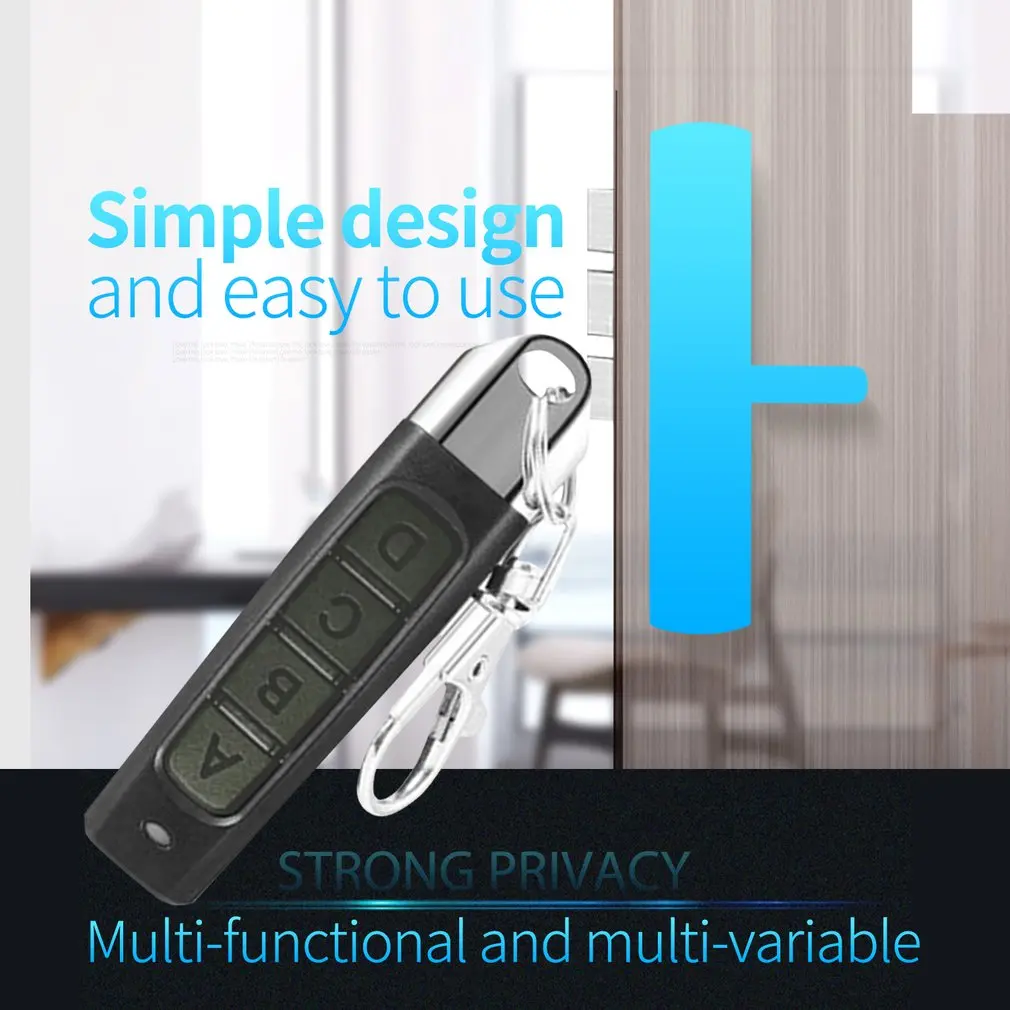 433MHZ Remote Control Garage Gate Door Opener Duplicator Clone Cloning Code Car Key | Электроника