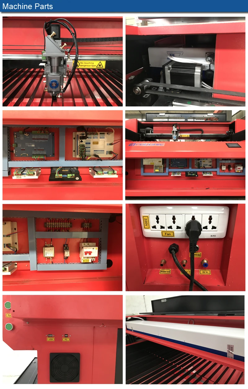 Металлические лазерные резаки из углеродистой стали с co2 лазерной трубкой 180 Вт