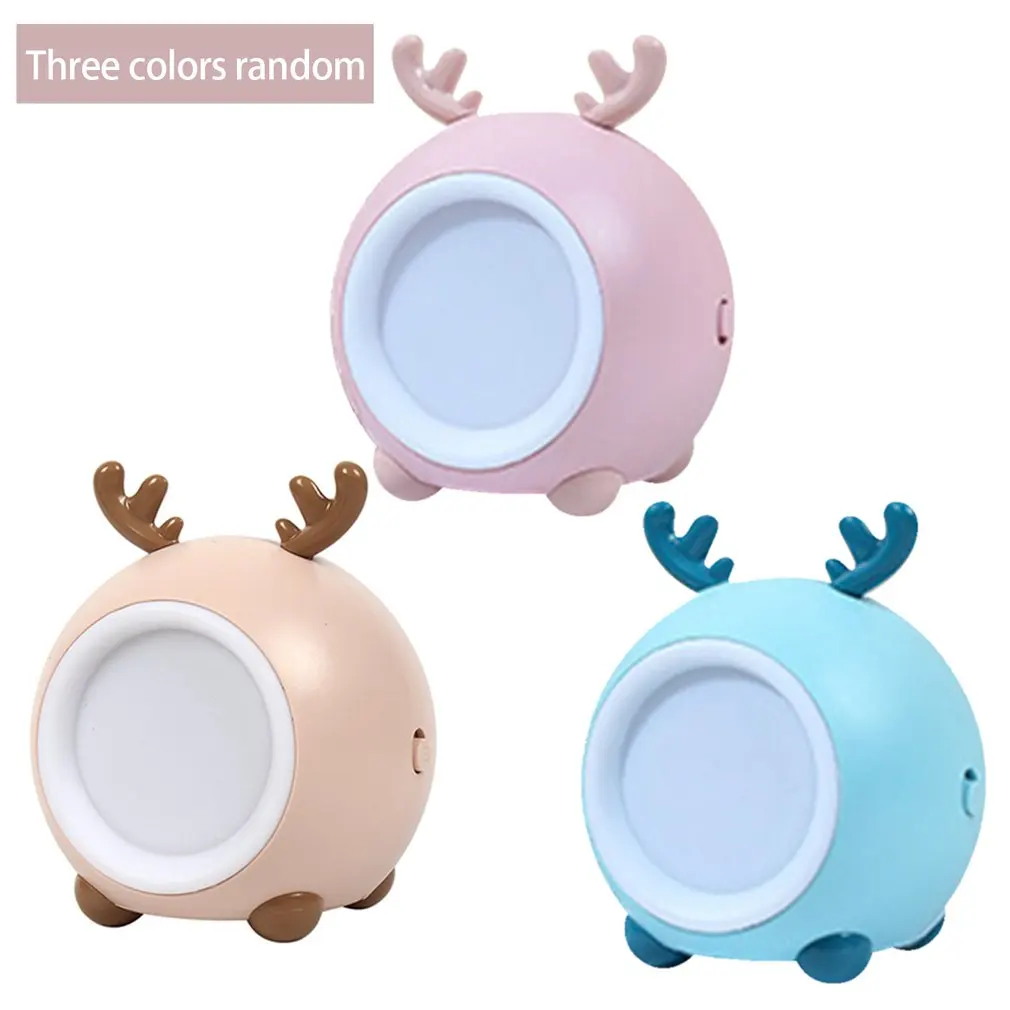 

Christmas Night Lights Cute Pet Rabbit Night Light LED Touch Dimming Wireless Touch Sensitive Silicone Kids Baby Bedside Decor
