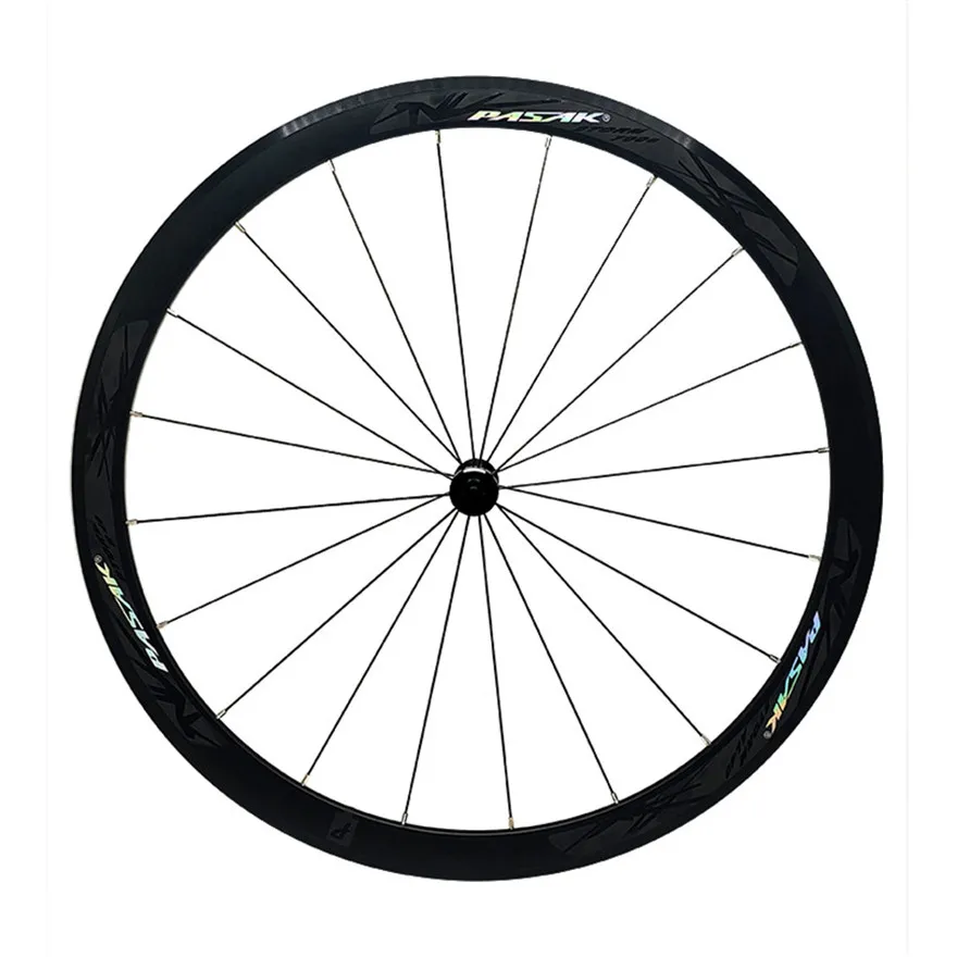 Verkauf 700C Fahrrad Rennrad Laufradsatz C 6,0 Aluminium Versiegelt Lager 40mm V Bremse Rim Legierung Rad Set Runde Speichen