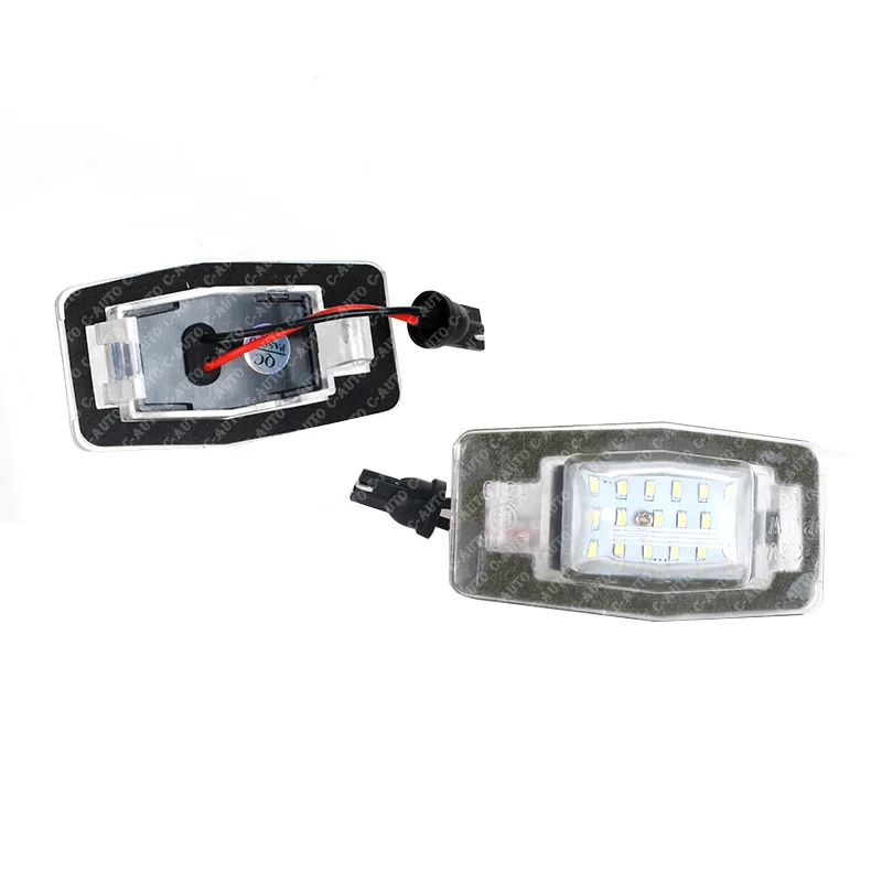 2 шт. Автомобильные светодиодные лампы для номерного знака Ford Escape01-07/Mercury Mariner