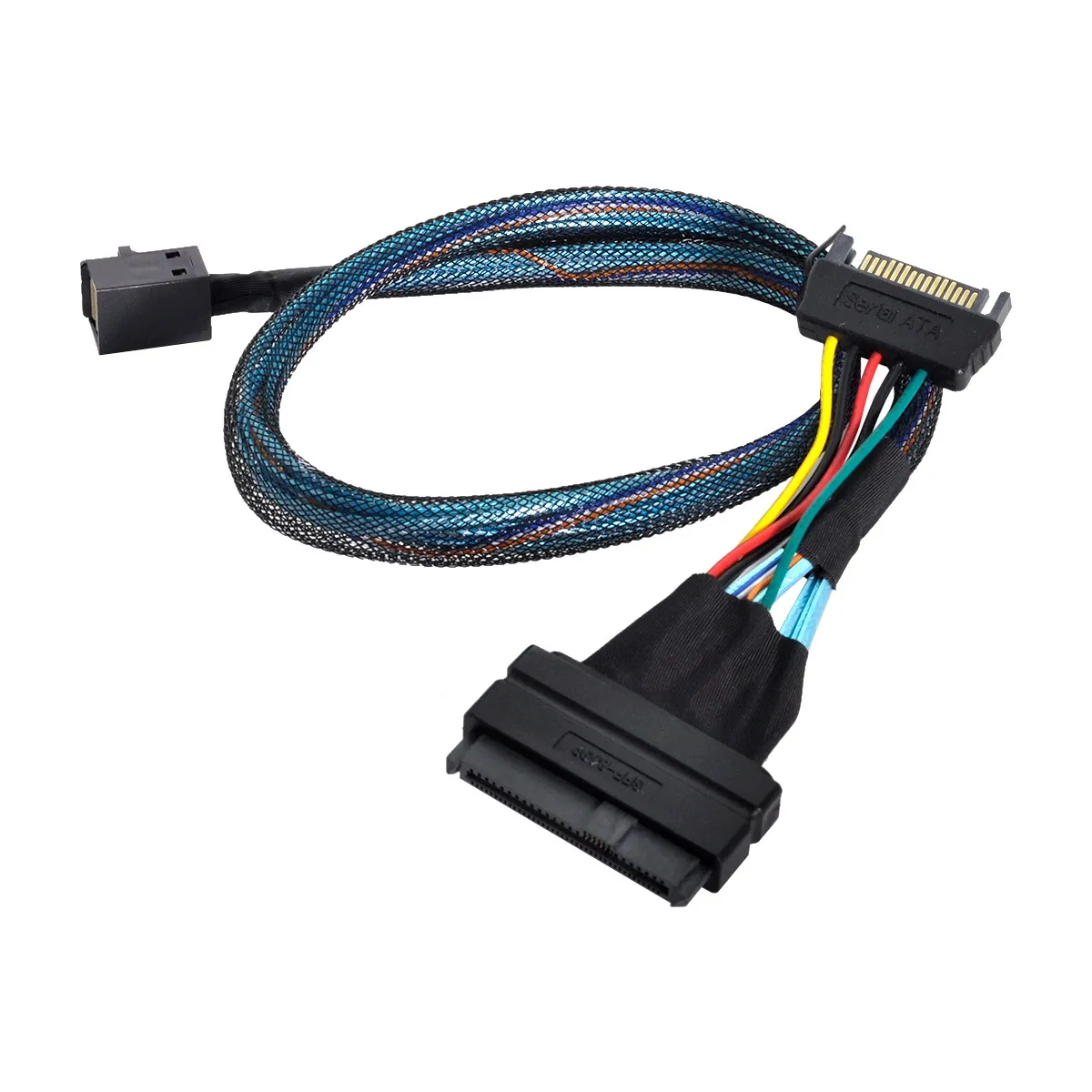 U.2 U2 SFF-8639 NVME PCIe SSD Cable for Mainboard Intel 750 p3600 p3700 M.2 SFF-8643 Mini SAS HD | Компьютеры и офис