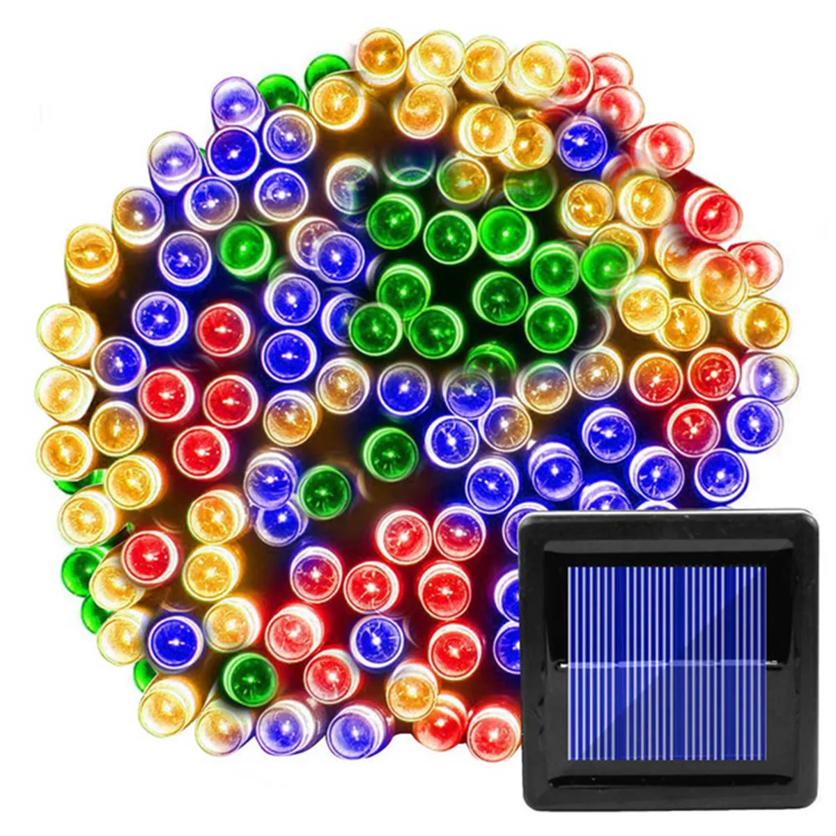 Рождественская светодиодная гирлянда 12 м/22 м сказочное освещение уличная