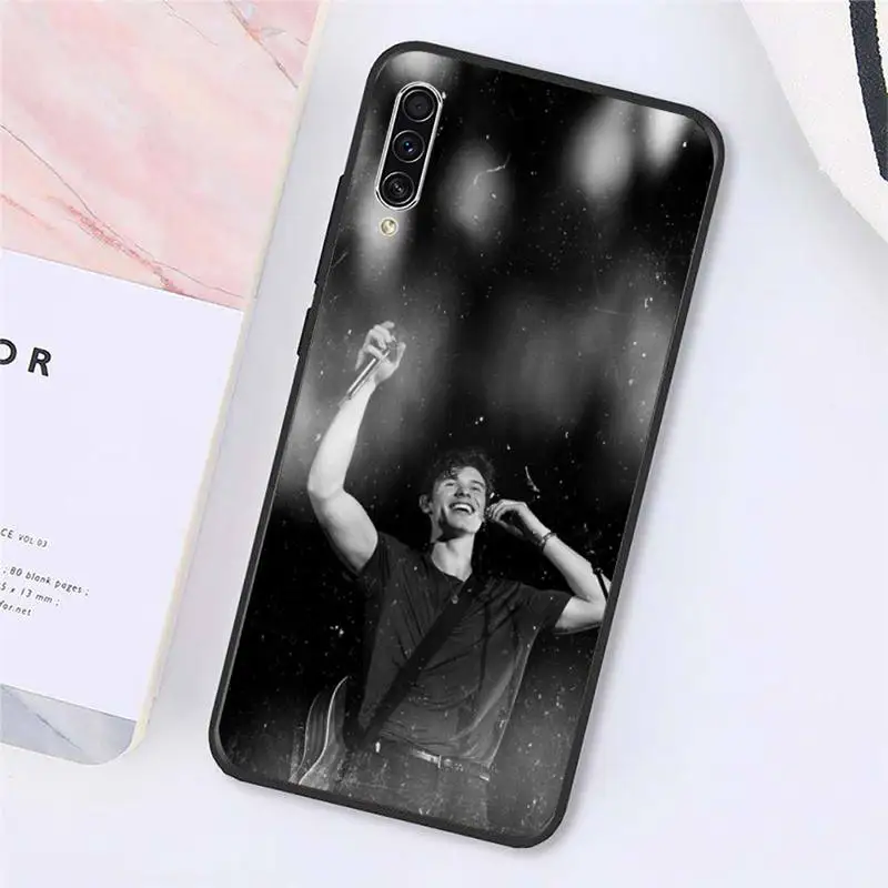 

shawn mendes Canadian male singer Phone Case For Samsung galaxy A S note 10 7 8 9 20 30 31 40 50 51 70 71 21 s ultra plus