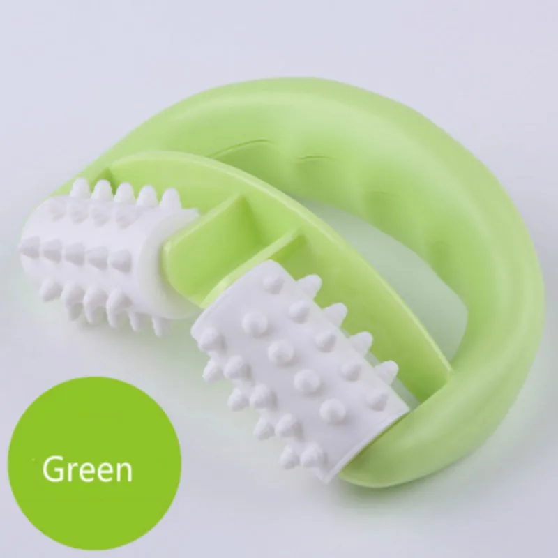 Ролик для массажа целлюлита 1 шт. синий D контроль жира ролики ног живота шеи