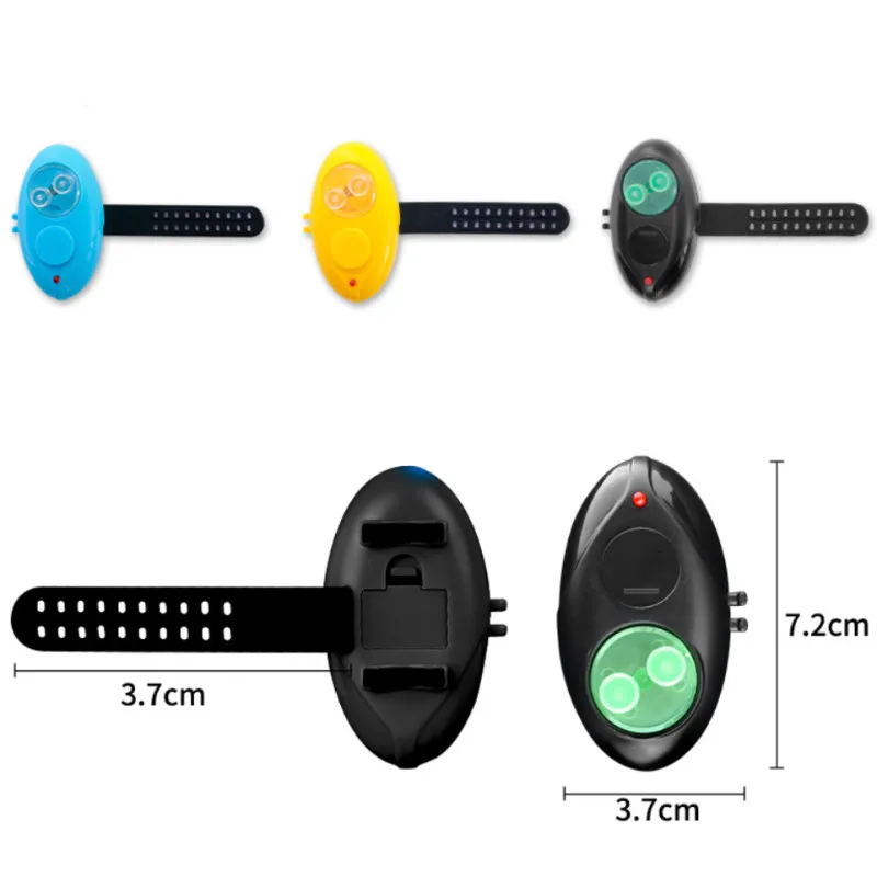 Новый дизайн 1 шт. Электронные Укус рыболовная сигнализация СВЕТОДИОДНЫЙ