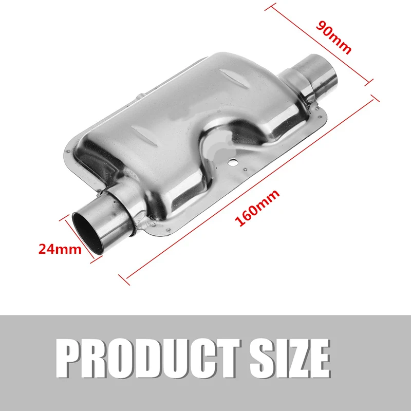 Глушитель выхлопной трубы портативный кронштейн зажима 24 мм и выхлопная труба