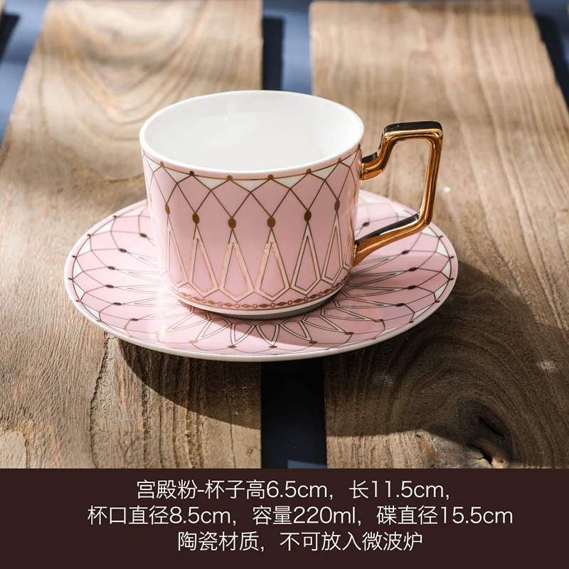 

European Funny Bone China Coffee Cup Set Cute Travel Eco Friendly Coffee Set Mate Reusable Tazas Cafe Drinkware BY50BD