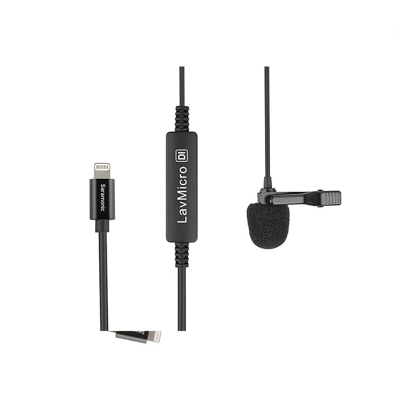 Всенаправленный микрофон Saramonic Lavmicro Di петличный нагрудный с зажимом и выходом