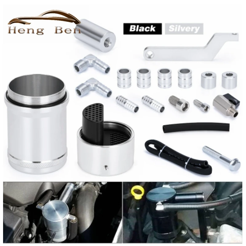 

Aluminum alloy Catch Can 6.4 Hemi Scat Pack & Shaker 11-21 Billet Z-Bracket Technology