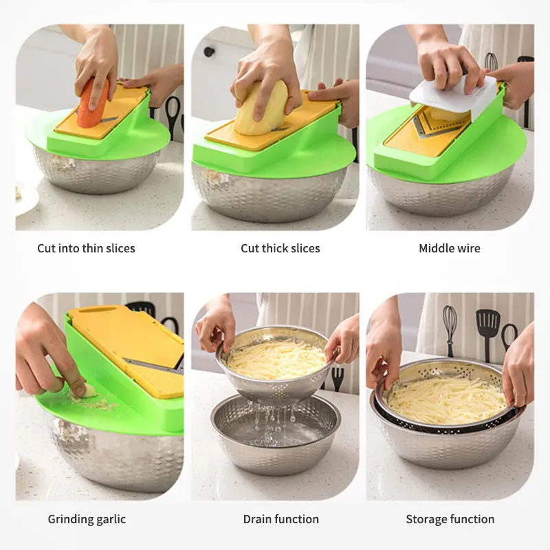 

TIANXI Vegetable cutter vegetable slicer multifunctional Slicer Fruit Kitchen accessories Fruit Grater Kitchen Tool