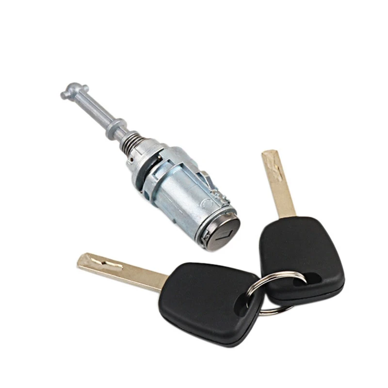 

Car Front Left Door Lock Barrel for Citroen C2 C3 2002-2010 with 2 Keys 9170T9 9170W9 9170T5 256924