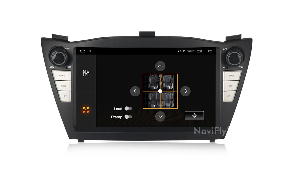 NaviFly " Android 9 автомобильный мультимедийный плеер для hyundai IX35 TUCSON 2009 2010- Wifi RDS gps Navi 2+ 32G hd-навигатор для автомобиля BT