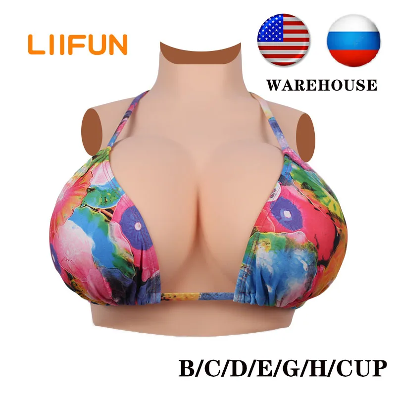 

LIIFUN, силиконовые формы для груди, искусственные огромные груди для мастэктомии, искусственная грудь для косплея