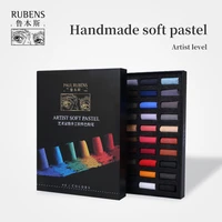 paul rubens artist grade 40color soft pastel high quality soft pastel sticks art supplies for drawing blending layering shading
