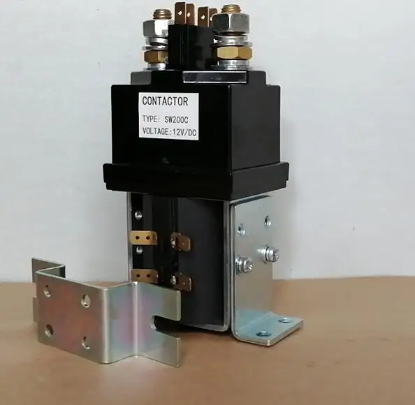 Контактор постоянного тока с контактным выключателем AUX для Albright SW200 Тип CZW400A ZJW400A