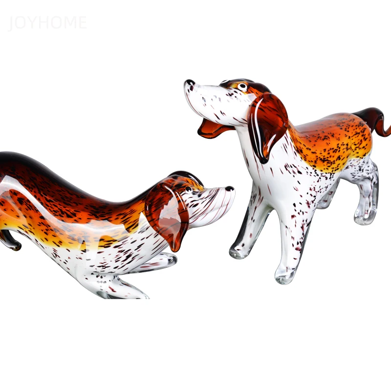 

High Grade Gifts Handicrafts Pet Dog And Animal Furnishings Lovely And Creative Crystal Household Ornaments And Gifts