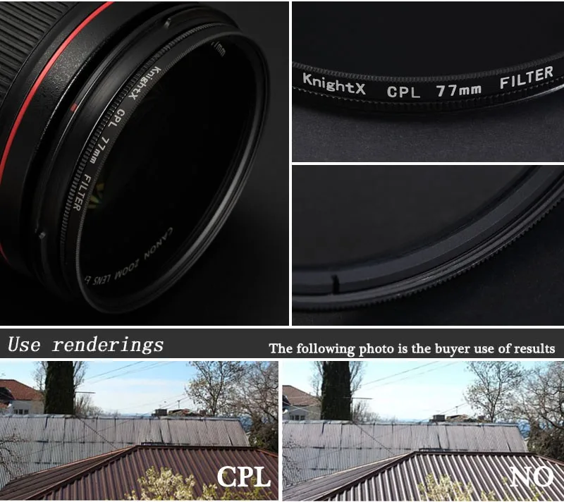 KnightX FLD UV CPL ND Star фильтр объектива камеры для canon sony nikon набор 60d d3300 400d 2000d dslr цветные аксессуары светильник d70