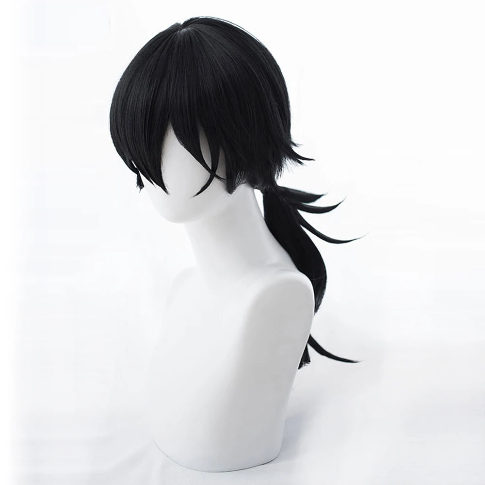 Парик Sakamoto Ryouma из аниме-игры Fate Grand Order FGO Rider парик для косплея черные головные